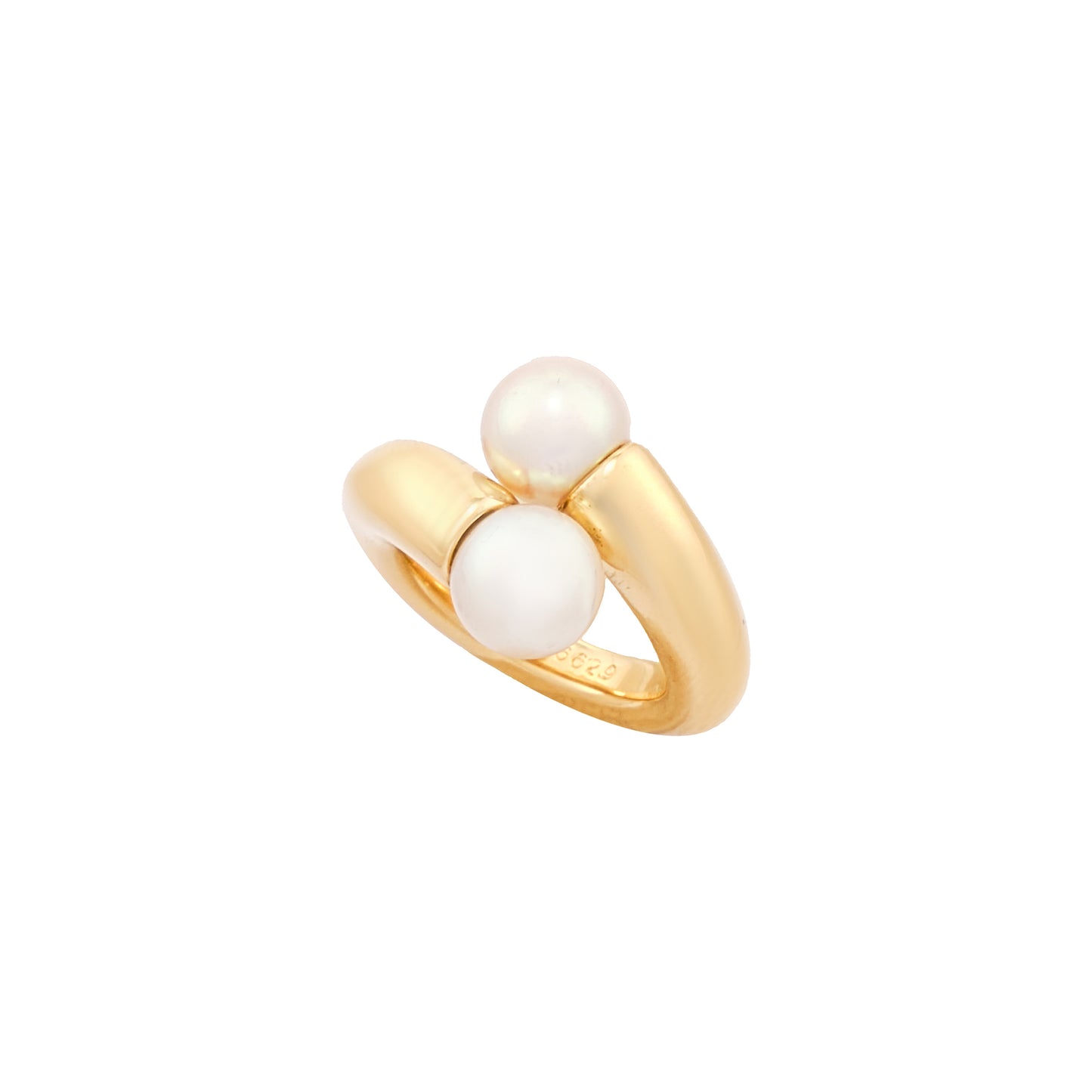 Cartier 'Toi & Moi' Pearl Ring