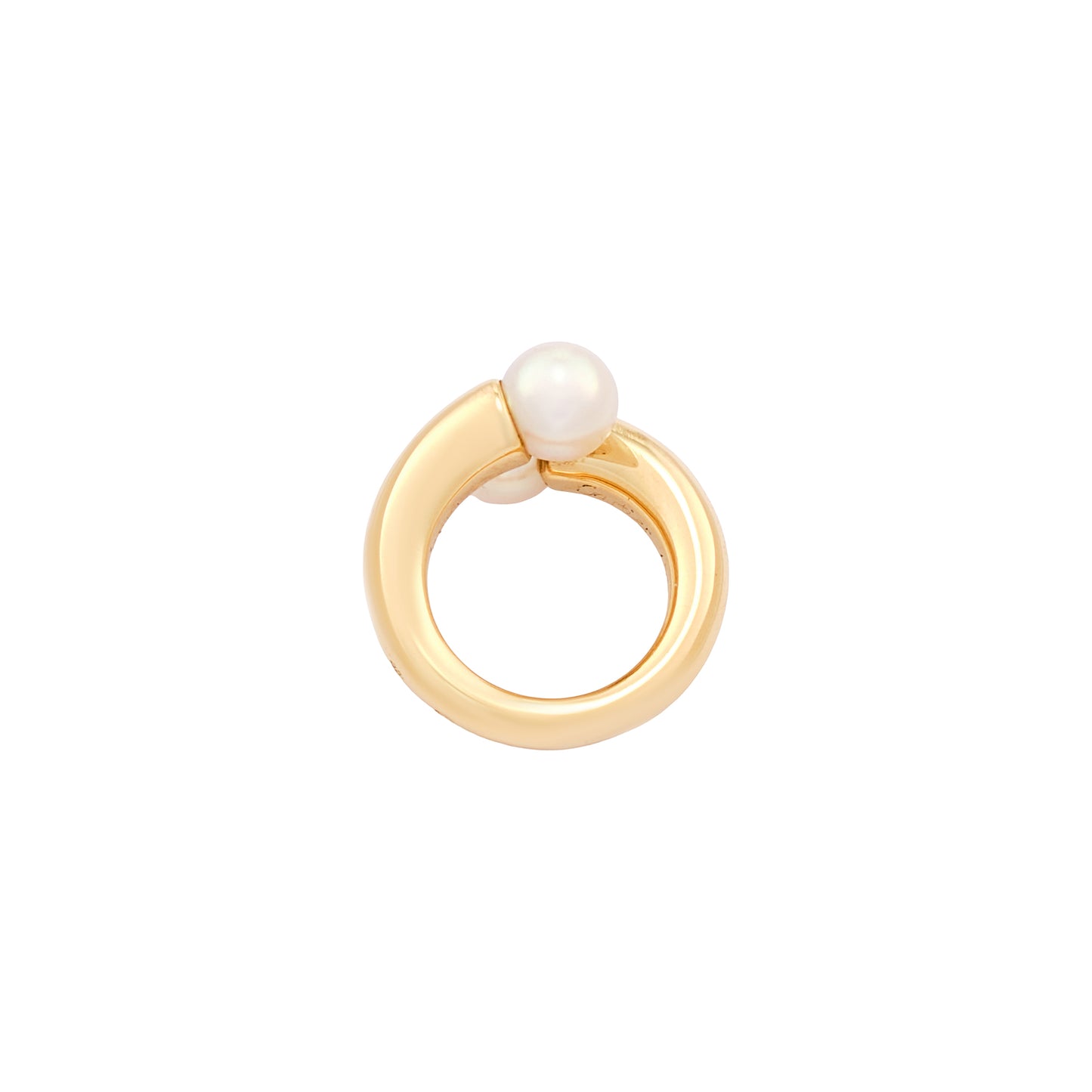 Cartier 'Toi & Moi' Pearl Ring