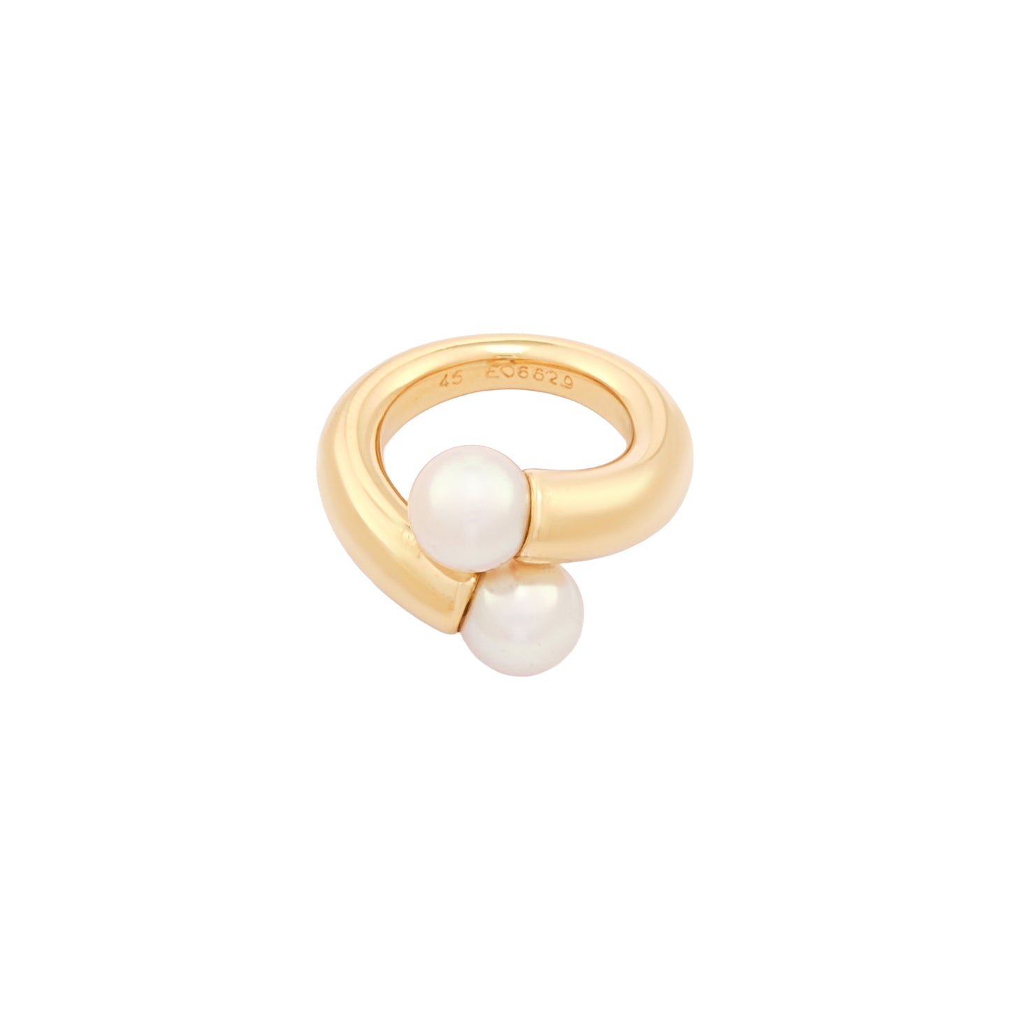 Cartier 'Toi & Moi' Pearl Ring