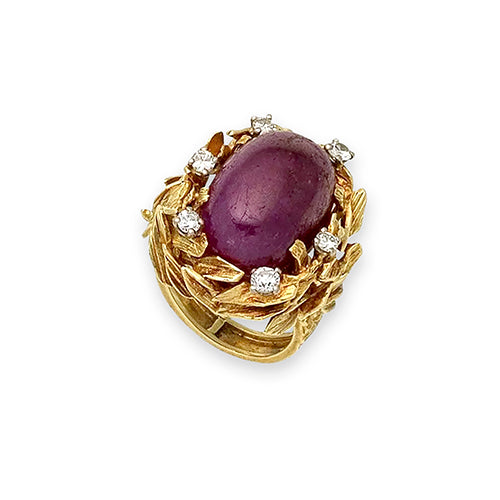 Alan Martin Gard Ruby Ring
