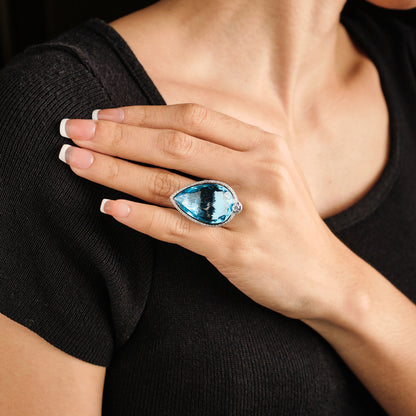 Vintage Topaz Ring