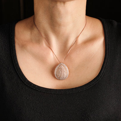 Mouawad Rosette Diamond Pendant