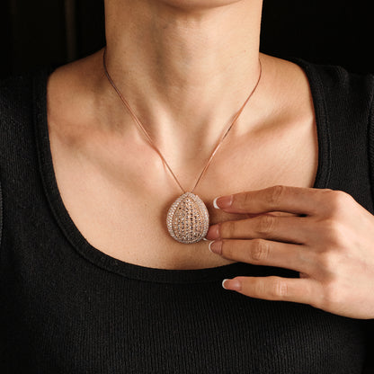 Mouawad Rosette Diamond Pendant