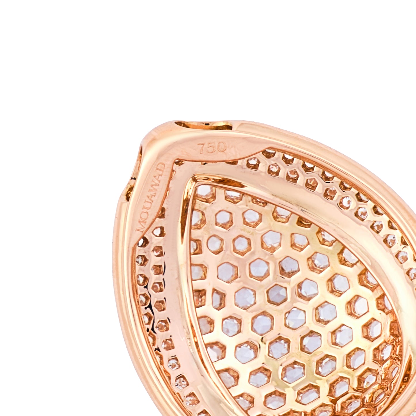 Mouawad Rosette Diamond Pendant