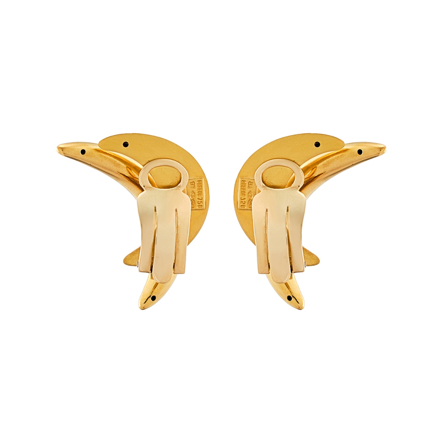 Lalaounis Banana Earrings