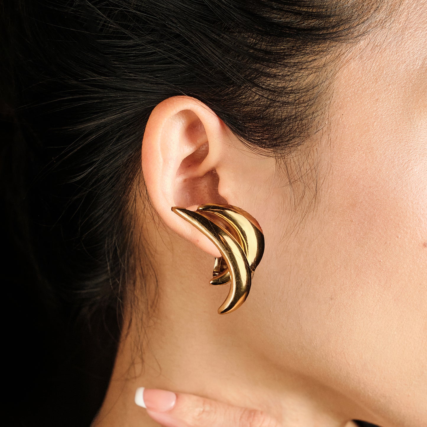 Lalaounis Banana Earrings