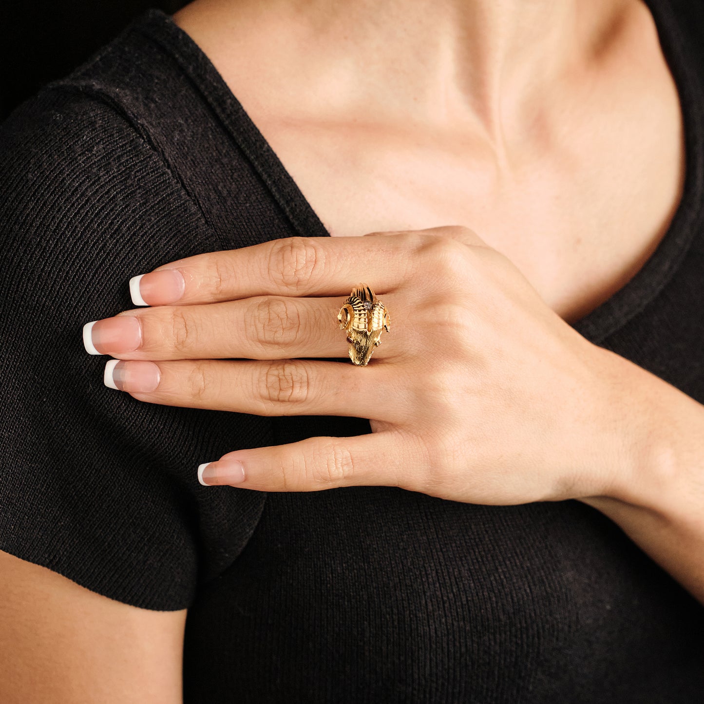 Lalaounis Ram Ring