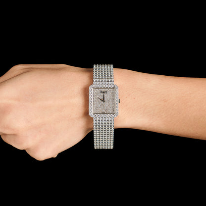 Piaget Rectangle Diamond Watch