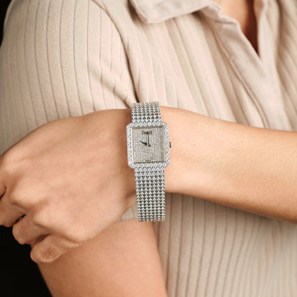 Piaget Rectangle Diamond Watch