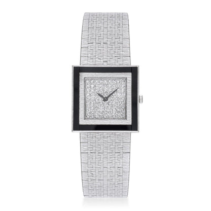 Piaget Onyx and Diamond Watch