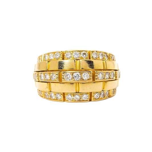 Cartier 'Maillon Panthère' Diamond Ring