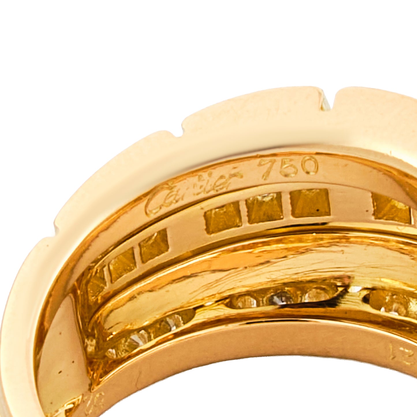 Cartier 'Maillon Panthère' Diamond Ring