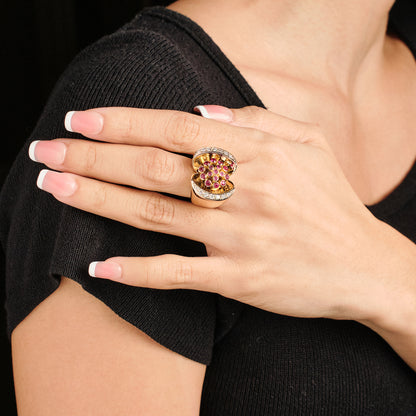 Vintage French "Fleur" Ring