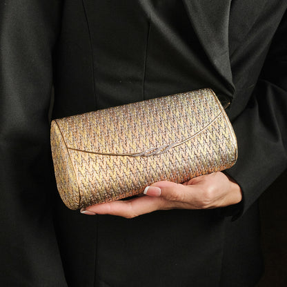 Cartier Vintage Evening Gold and Diamond Clutch