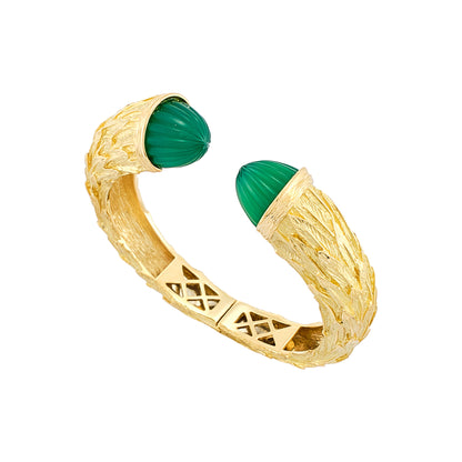 Vintage Chrysoprase Bangle