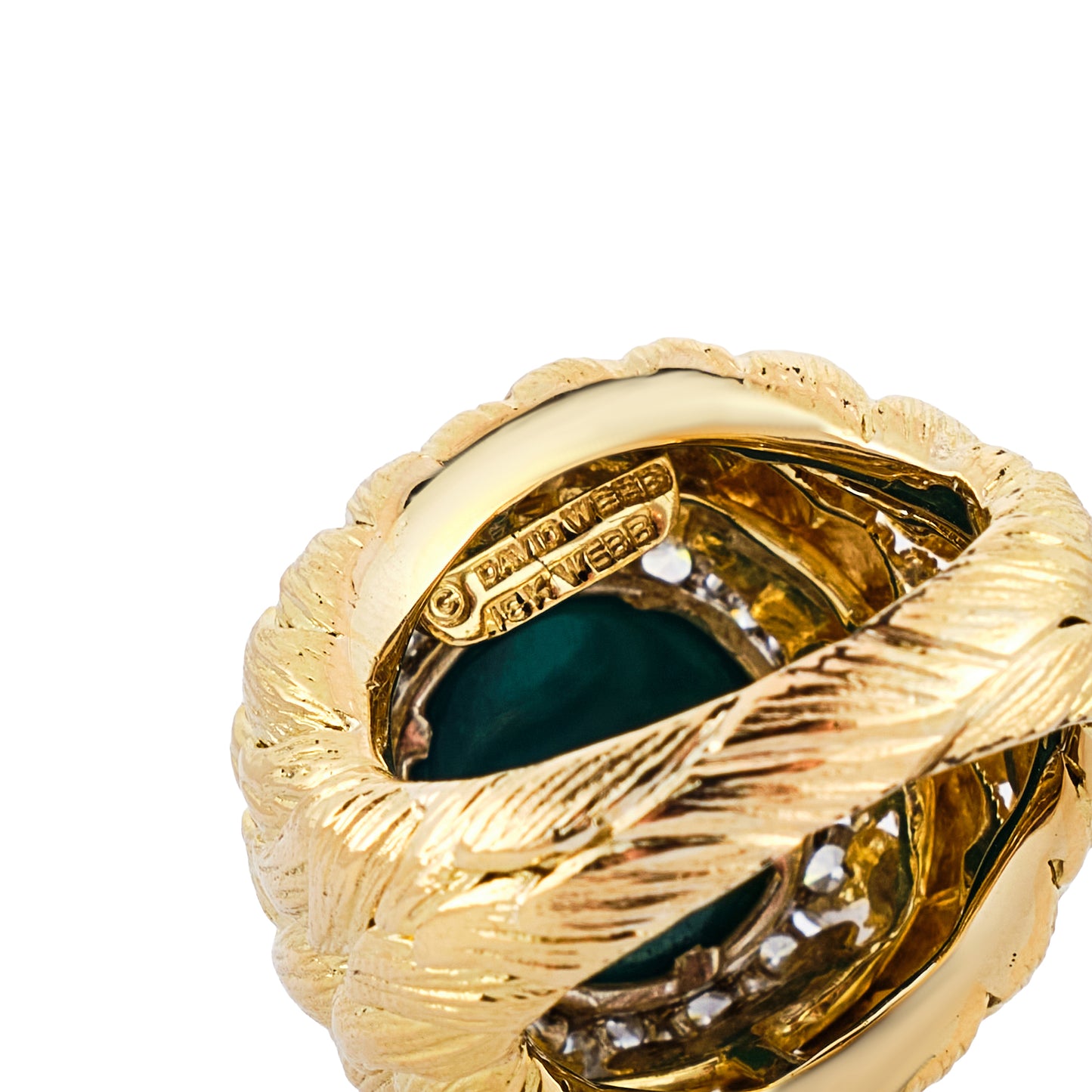 David Webb Turquoise Ring