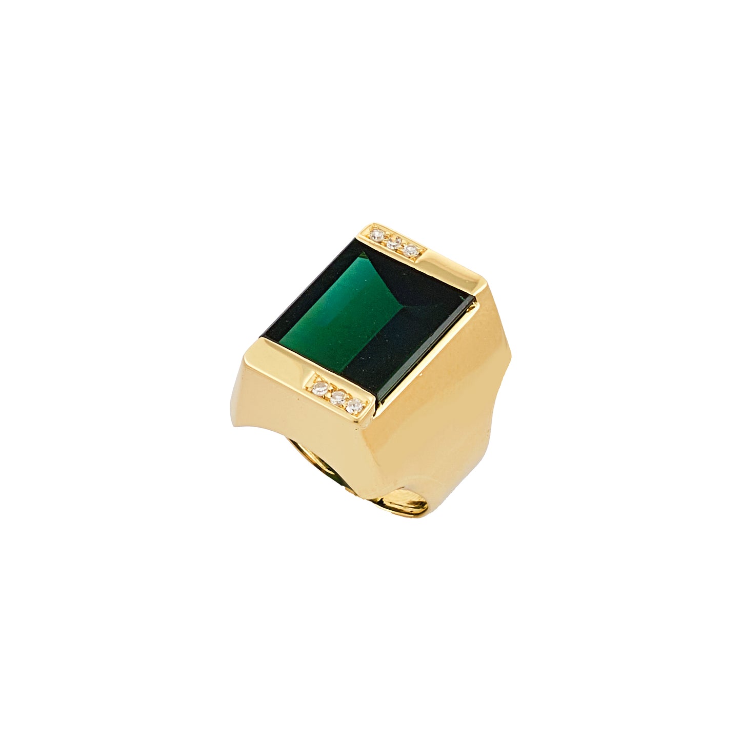 H. Stern Green Tourmaline Ring