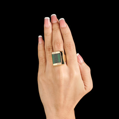 H. Stern Green Tourmaline Ring