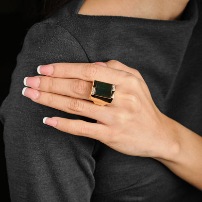 H. Stern Green Tourmaline Ring