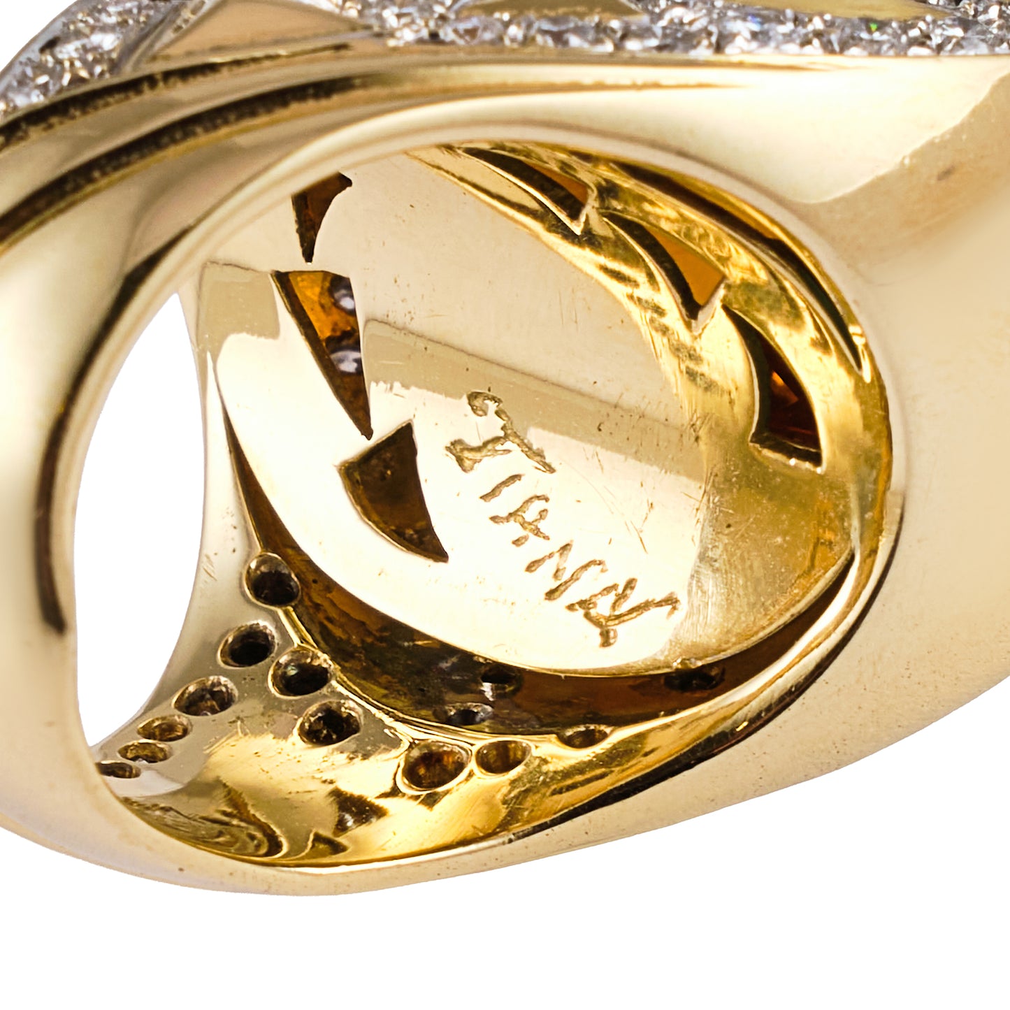 Tiana Tourmaline and Citrine Ring