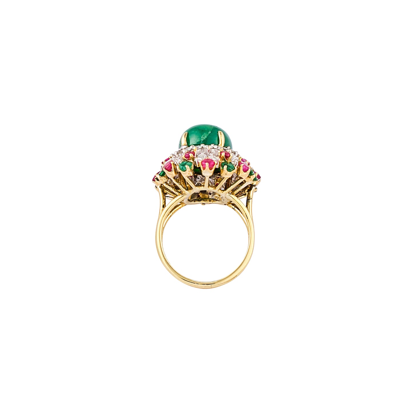 Vintage Multigem Ring