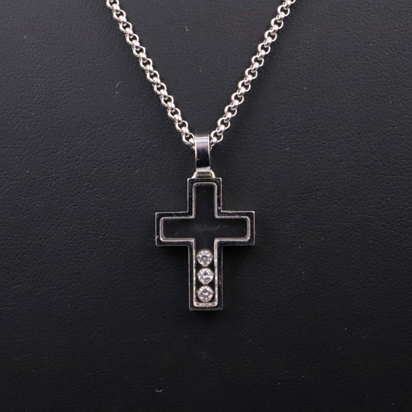 Chopard "Happy Diamonds" Cross Pendant