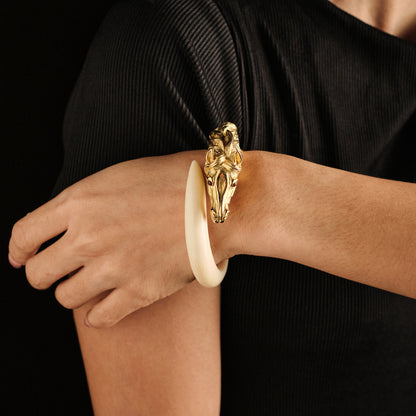 Gay Frères Bypass Ivory Bangle