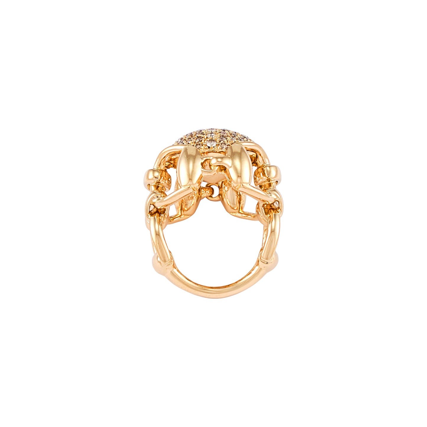 Gucci 'Horsebit' Diamond Ring