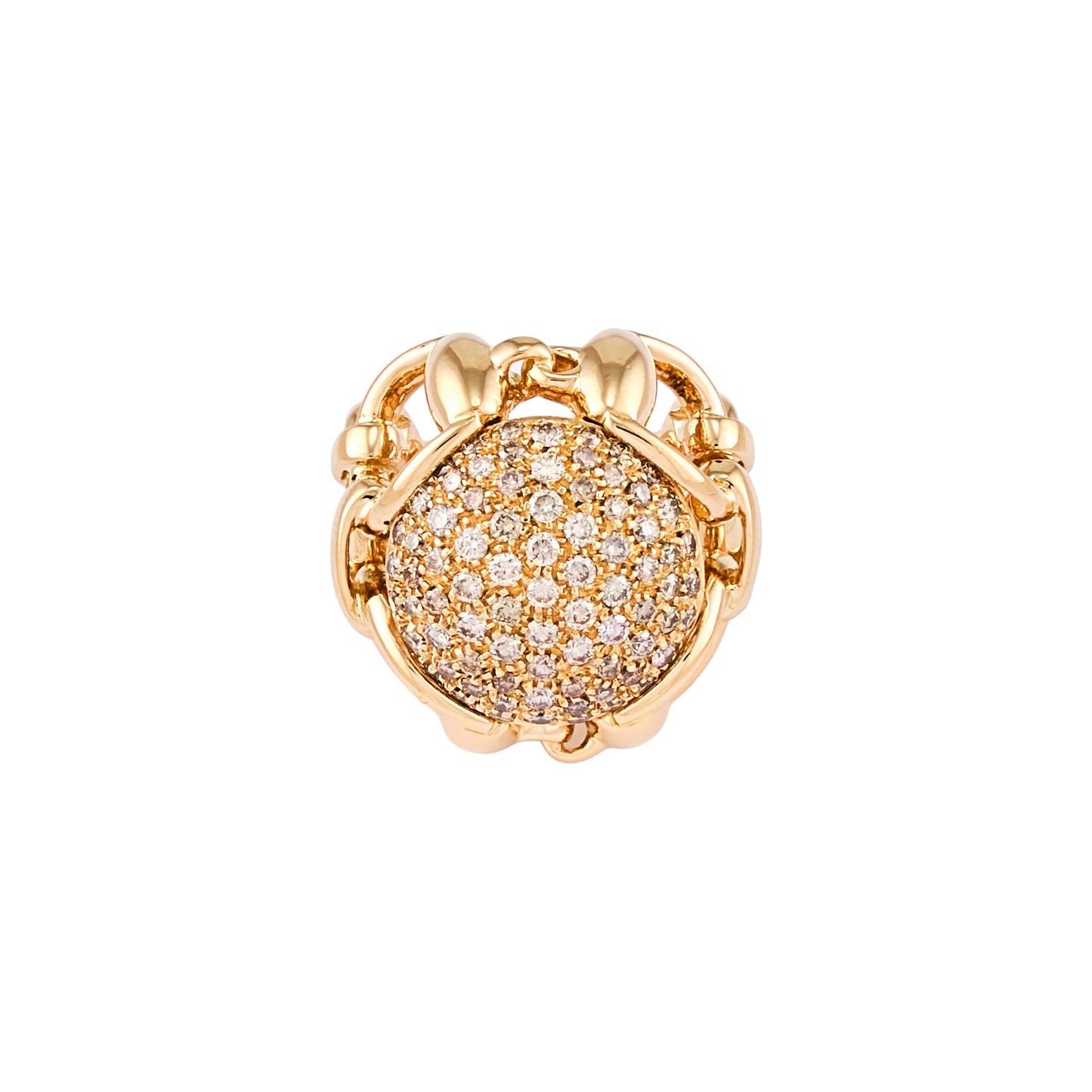 Gucci 'Horsebit' Diamond Ring