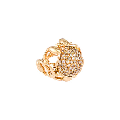 Gucci 'Horsebit' Diamond Ring