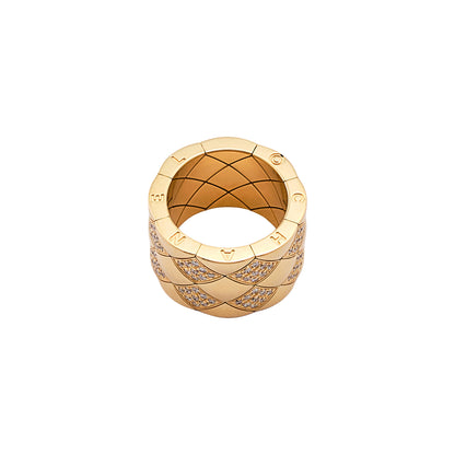Chanel Large ‘Matelassé’ Ring