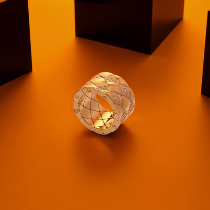 Chanel Large ‘Matelassé’ Ring