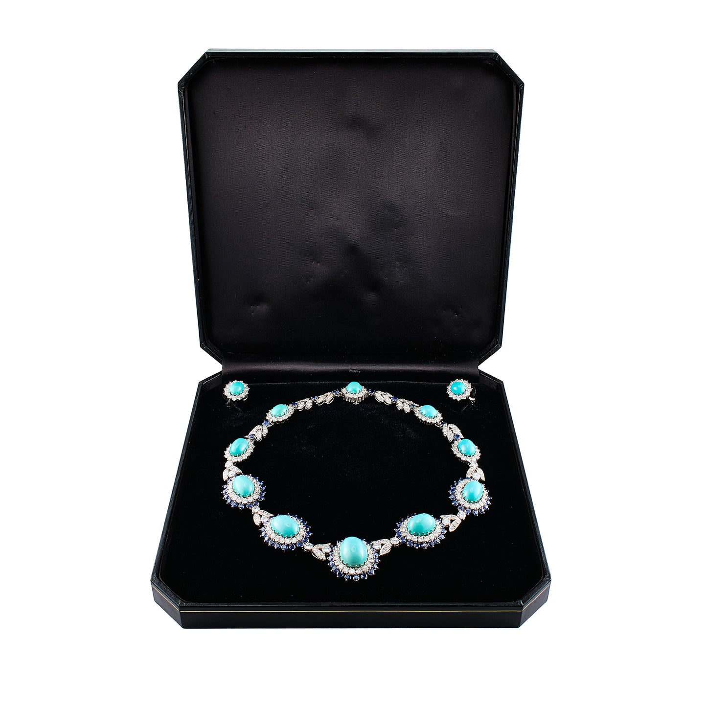 Vintage Turquoise Demi Parure