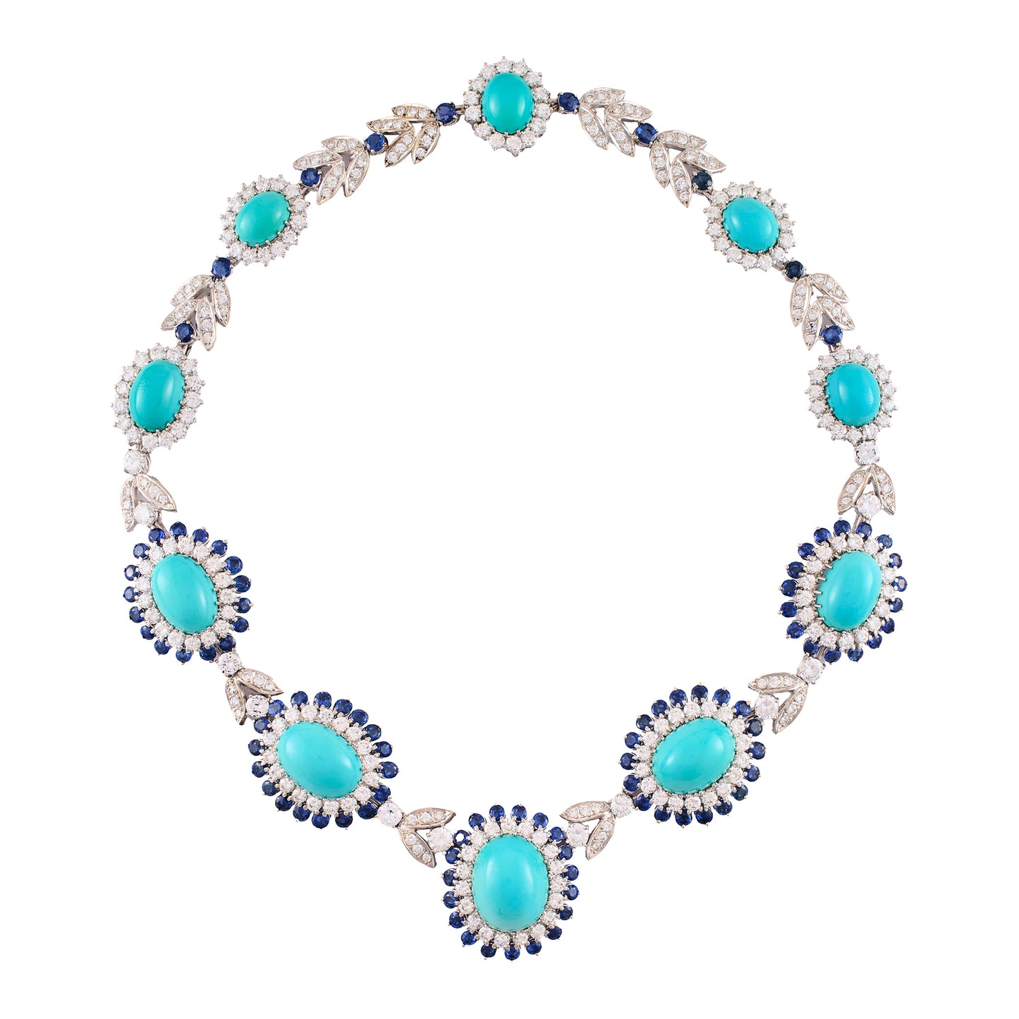 Vintage Turquoise Demi Parure