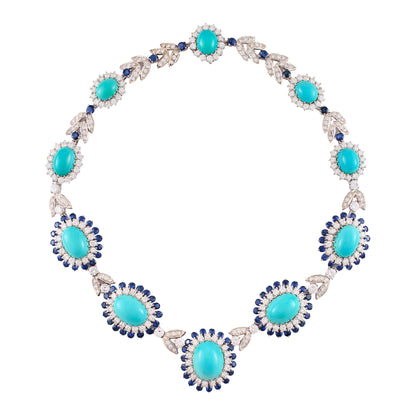 Vintage Turquoise Demi Parure