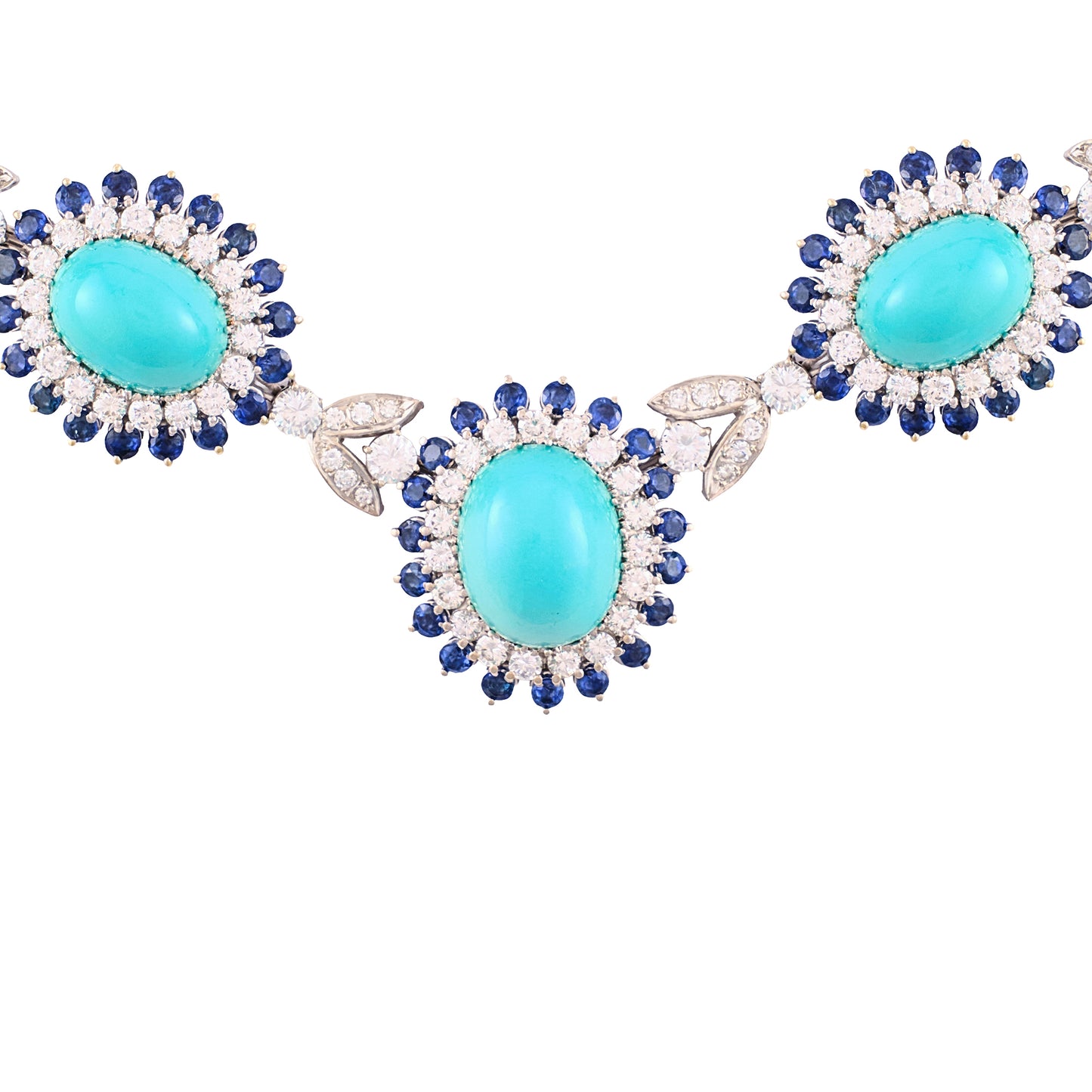 Vintage Turquoise Demi Parure