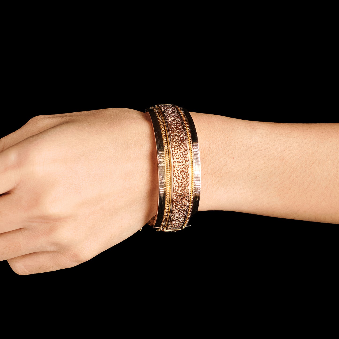 Antique French Rigid Bracelet