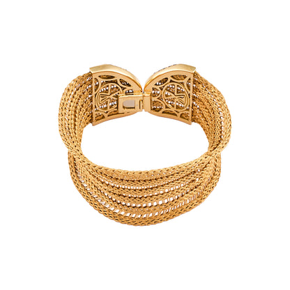 Gübelin Gold and Diamond Bracelet