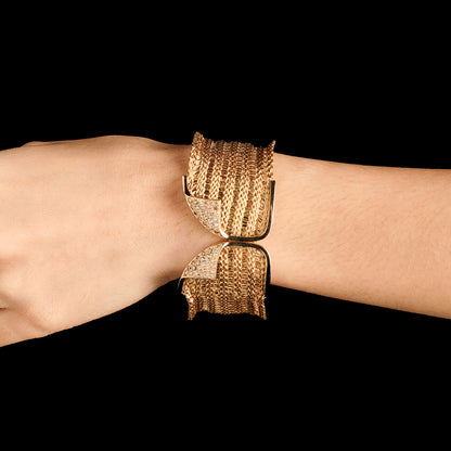 Gübelin Gold and Diamond Bracelet