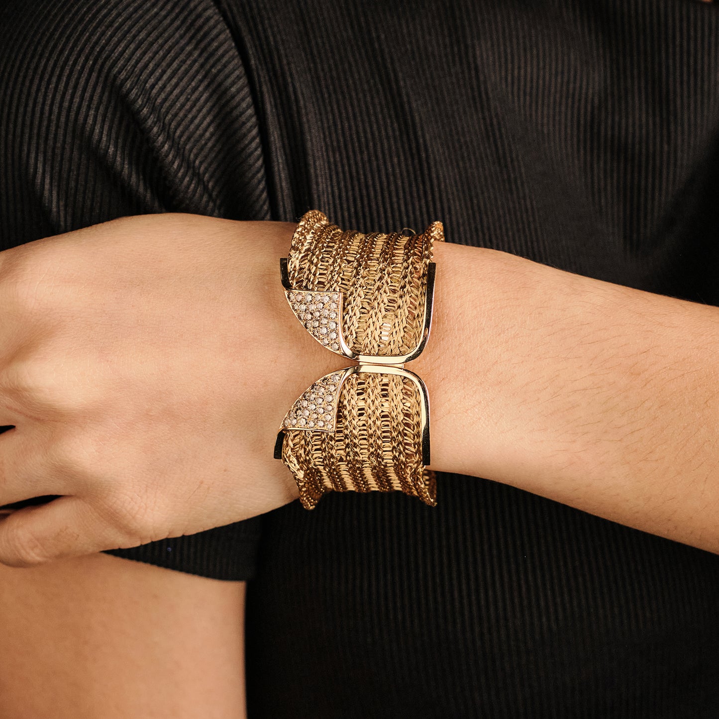 Gübelin Gold and Diamond Bracelet