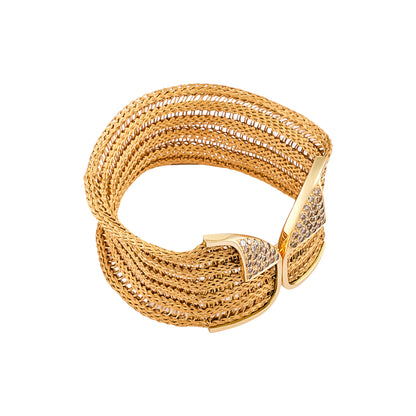 Gübelin Gold and Diamond Bracelet