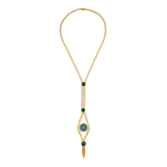 Piaget 9042P61 Malachite Watch Sautoir