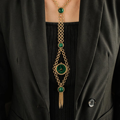 Piaget 9042P61 Malachite Watch Sautoir