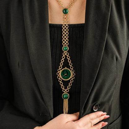 Piaget 9042P61 Malachite Watch Sautoir