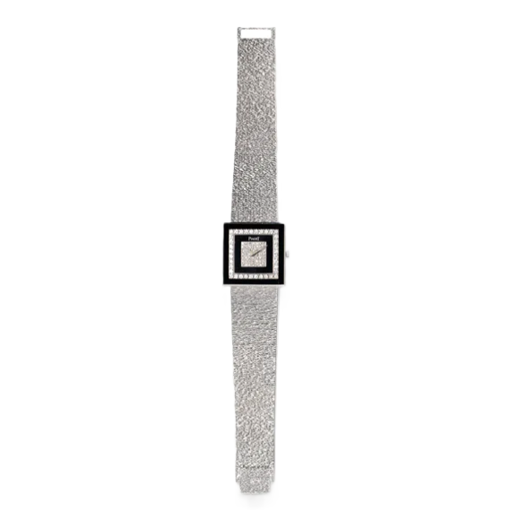 Piaget 9208 A6 Onyx and Diamond Watch