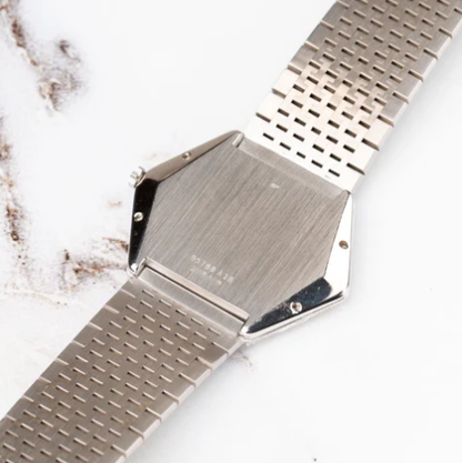Piaget 95788 A18 Onyx and Diamond Hexagone Watch