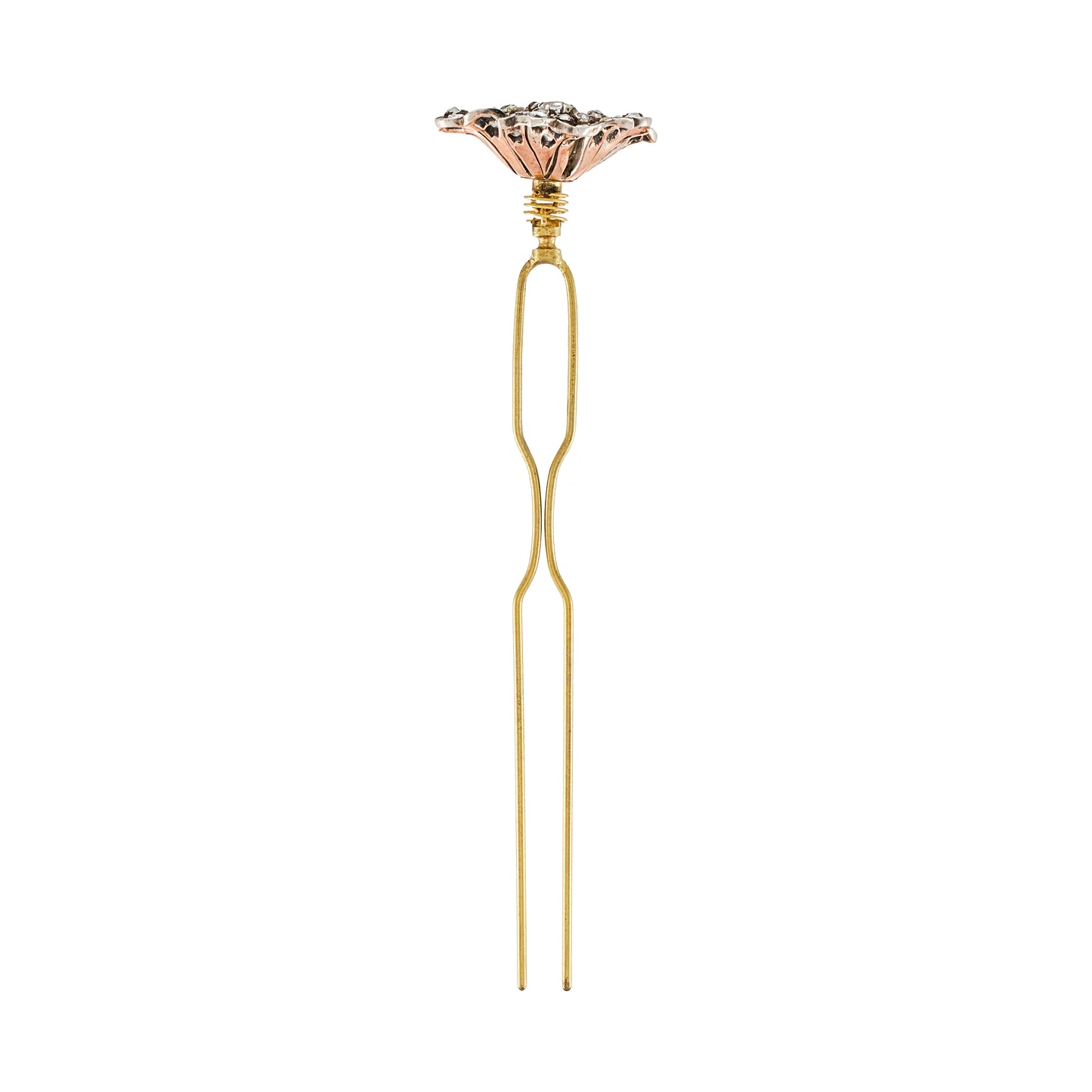 French Antique Flower Brooch