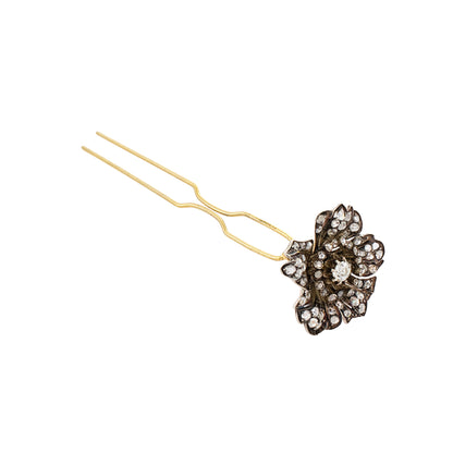 French Antique Flower Brooch