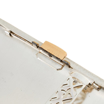 Cartier Silver and Yellow Gold Cigarette Case