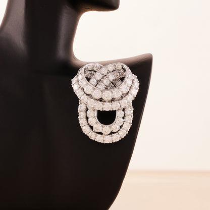 Cartier Vintage Diamond Brooch